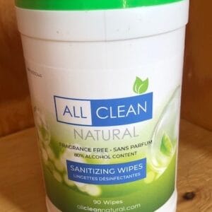 All Clean Natural 90ct Sanitizing Wipes