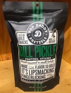 Pop Daddy Dill Pickle Pretzel Sticks (212g)