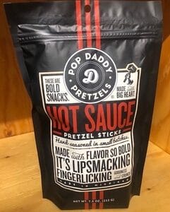 Pop Daddy Hot Sauce Pretzel Sticks (212g)