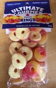 Ultimate Gourmet Peach Rings (210g)