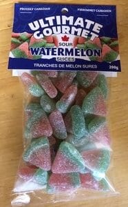 Ultimate Gourmet Sour Watermelon Slices (200g)